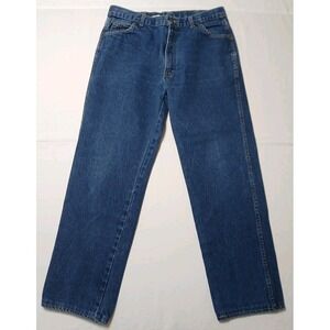 Vintage Calvin Klein Mens Union Made USA High-rise Straight Leg 33/34 X 29 Jeans